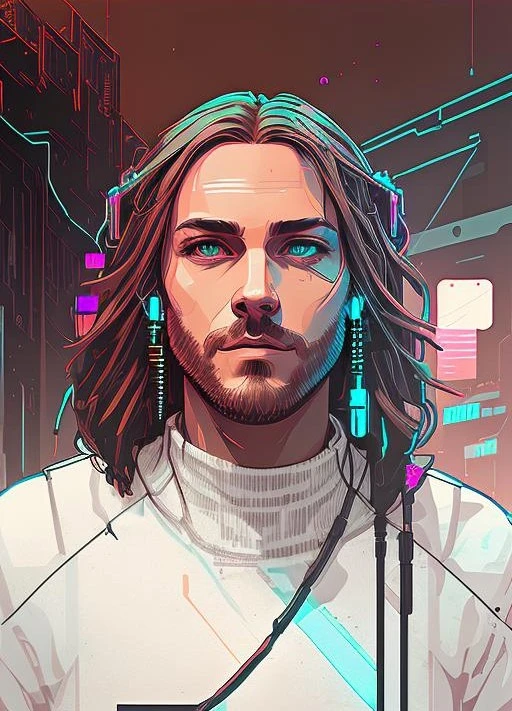 cyberpunk potrait